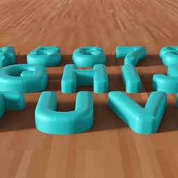 Alphabet & Numbers Set - Custom Signs & Decor 3d model