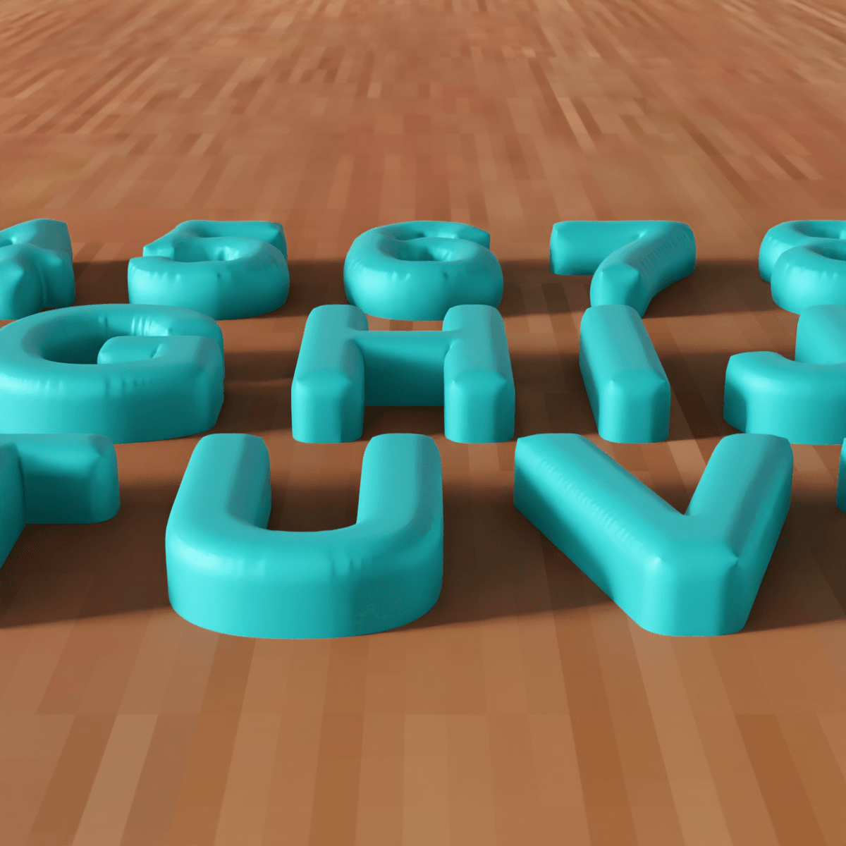 Alphabet & Numbers Set - Custom Signs & Decor 3d model