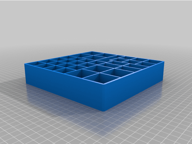 Fragrances oils organizer 3d model