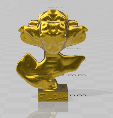Flower Art Toy 3d model