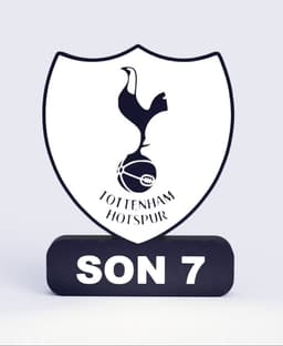 Tottenham Hotspur Sign - LED Strip Compatible 3d model