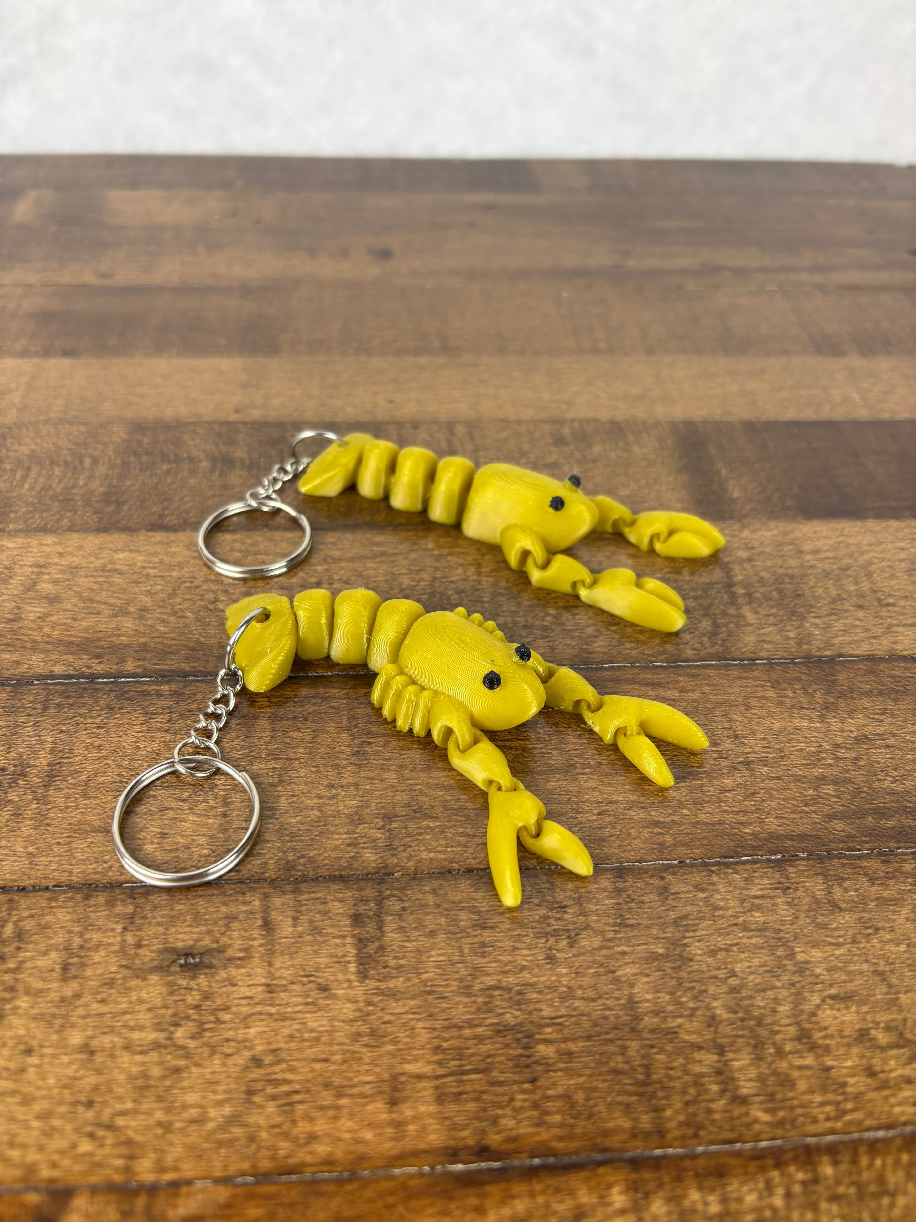 Crawdaddies Keychain 3d model