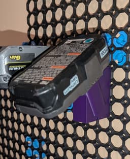 Multiboard Mount for Ryobi 18V Battery 3d model