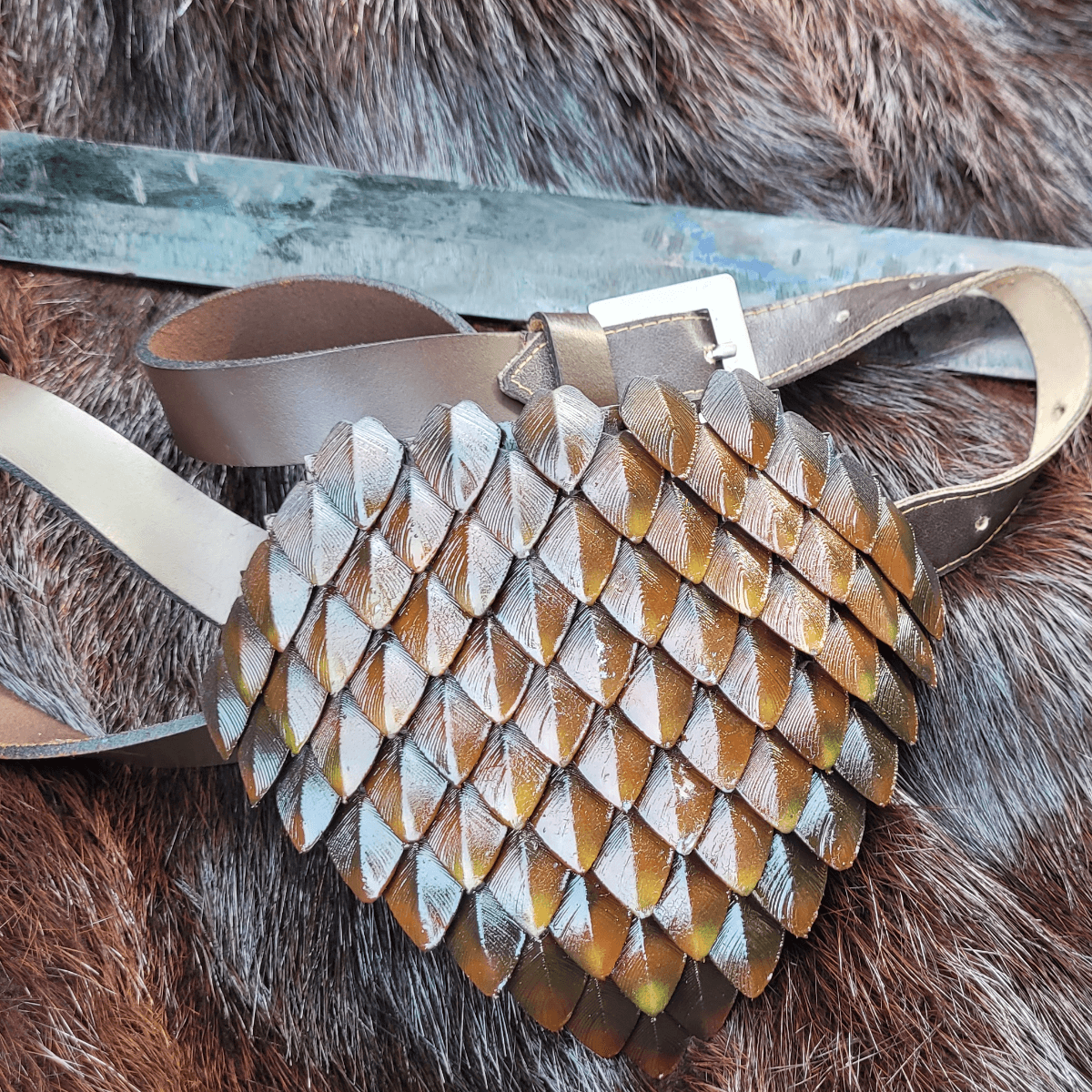 Flexible Scalemail Pauldron 3d model