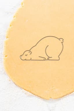 Bear Cookie Cutter, Biscuit Cutter 3d model