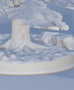 Christmas Tree Realistic 3d model