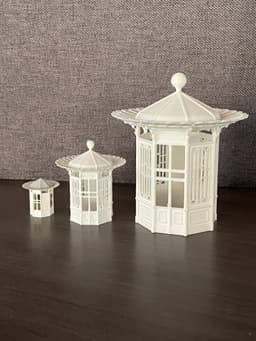 Italian Kiosk Scale Models 3d model