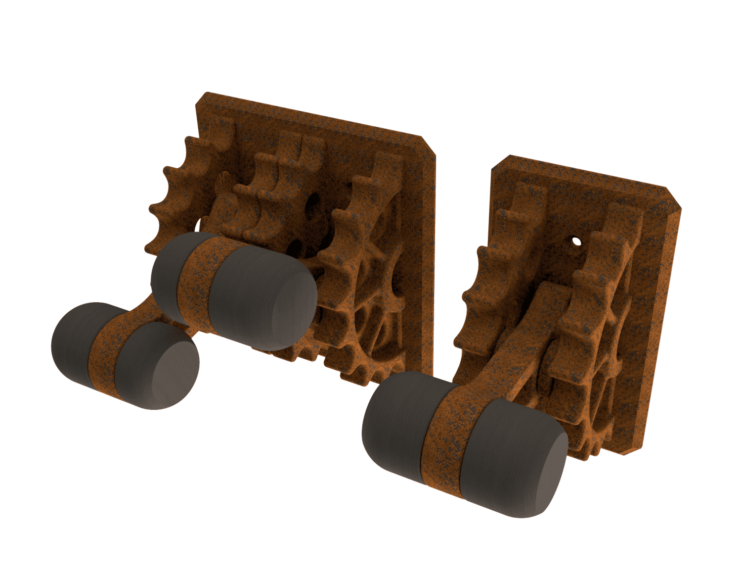 Steampunk Light Switch 3d model