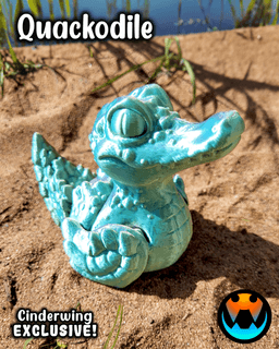 Quackodile 3d model