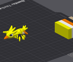 Articulating Mini Zapdos - Flexi - Pokemon 3d model
