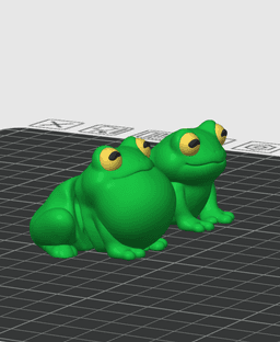 3DL Frogs 3d model