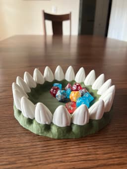 Chomp Dice Tray 3d model