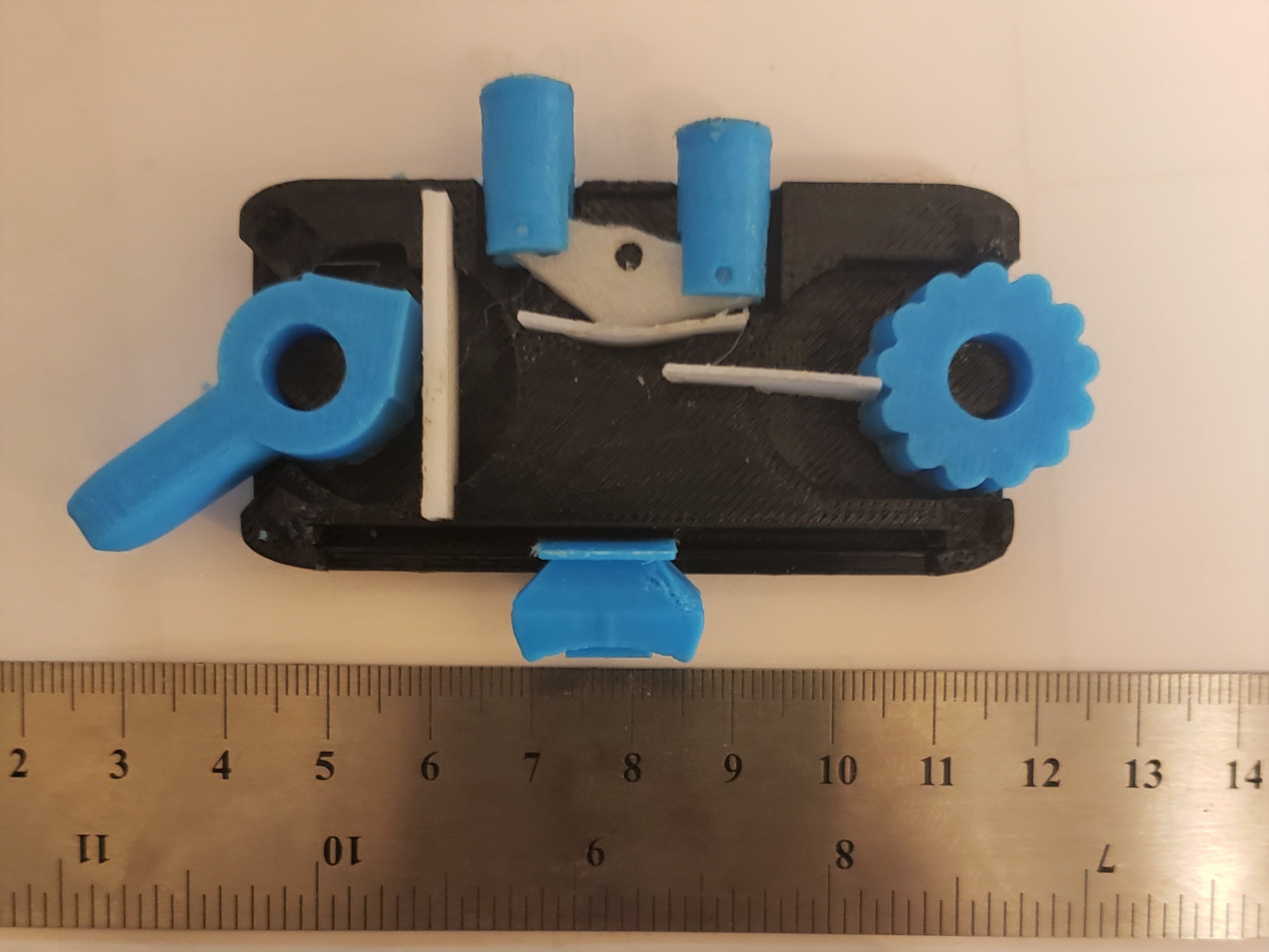 4 Way Fidget Block 3d model