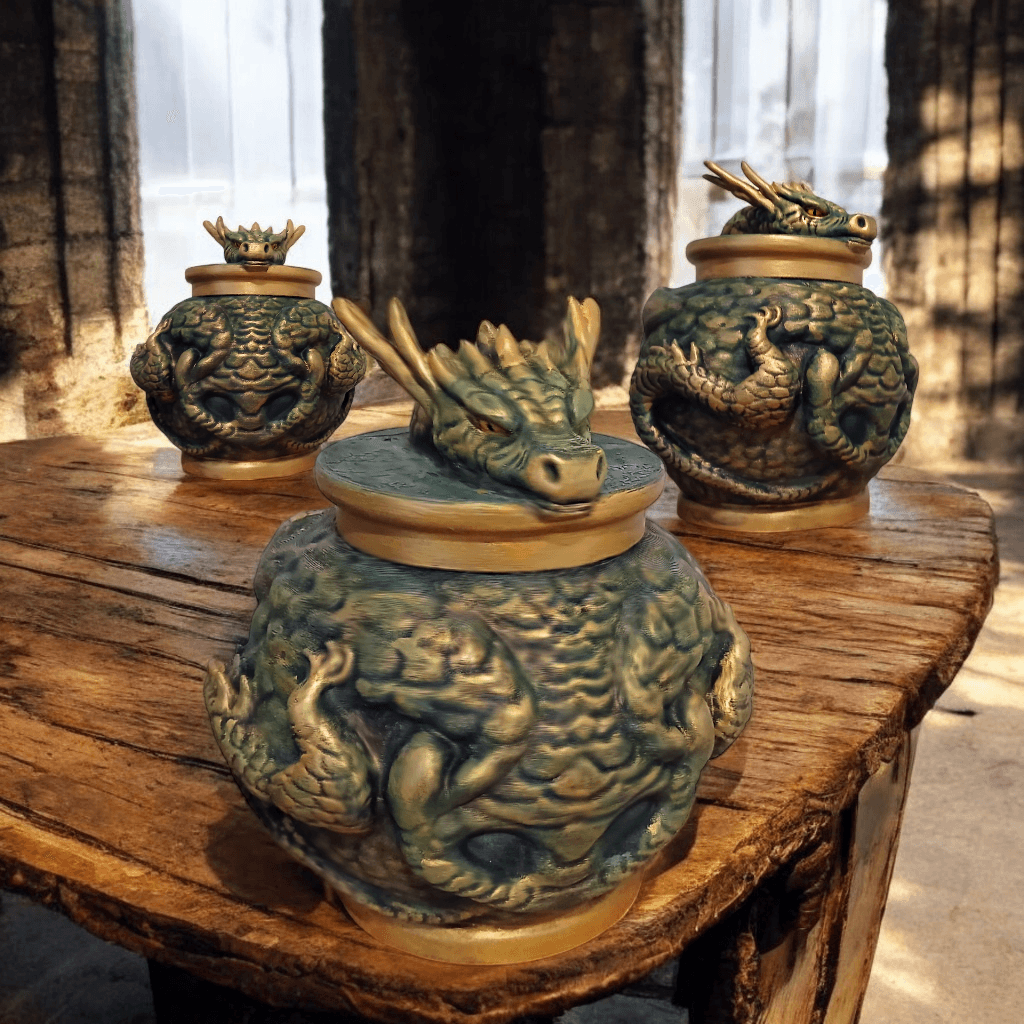 Dragon Jar V2 3d model