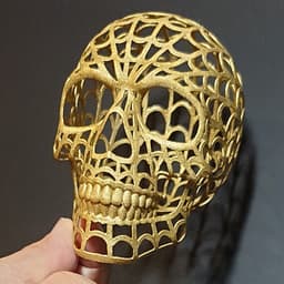 LATTICE SKULL SCULPTURE 3d model