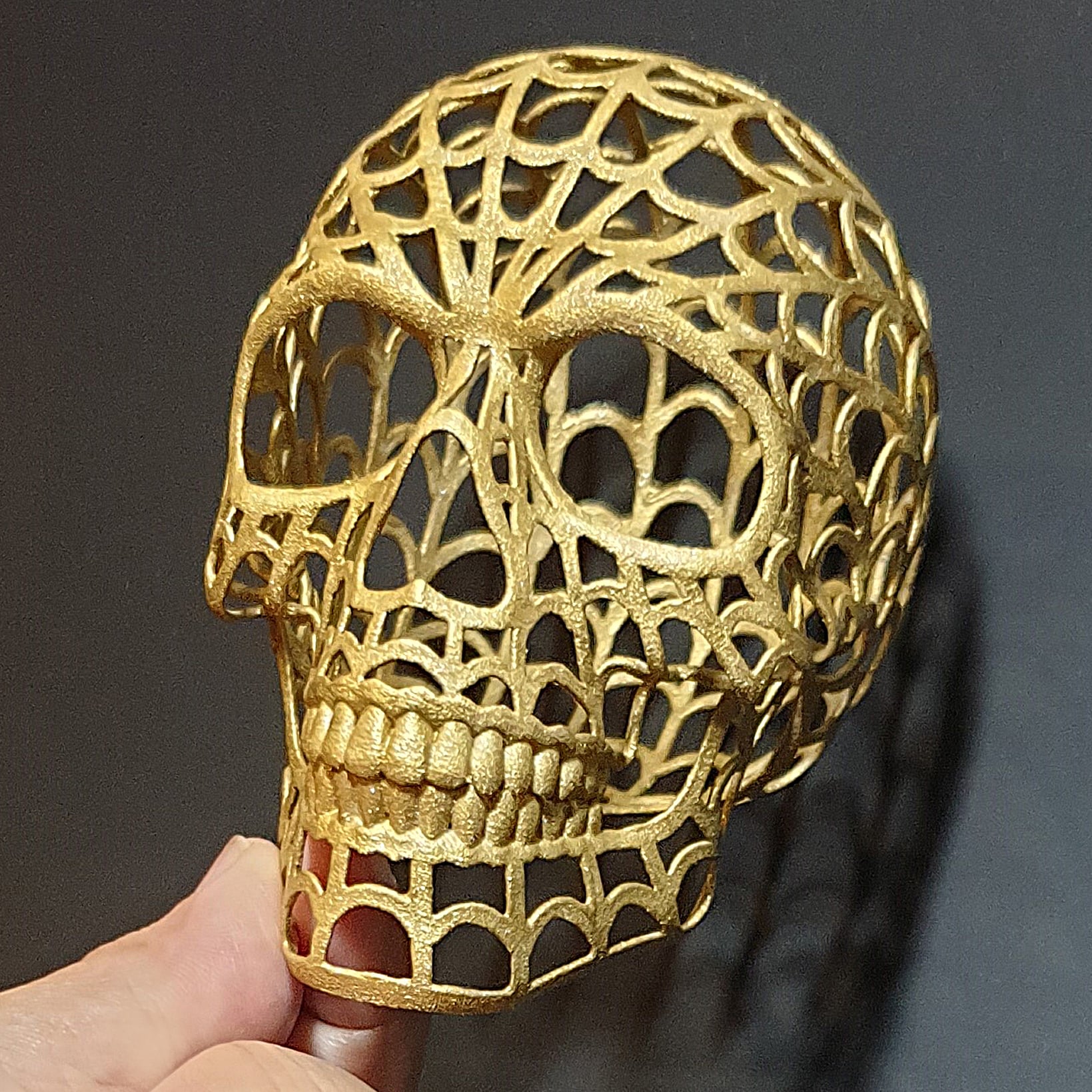LATTICE SKULL SCULPTURE 3d model