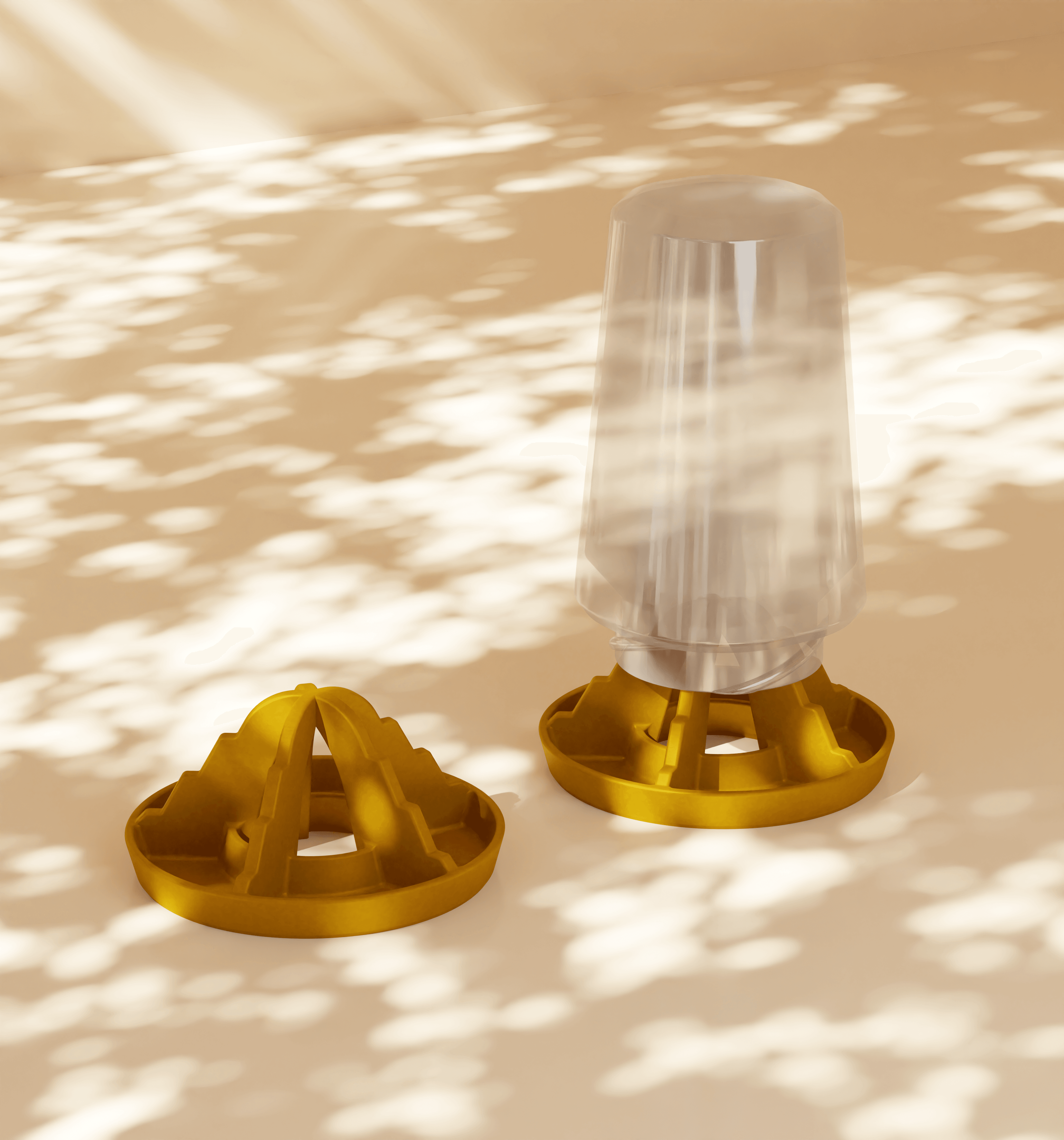 Water Bottle Dryer 3d model