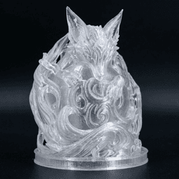 Fox Spirit Orb Lamp 3d model