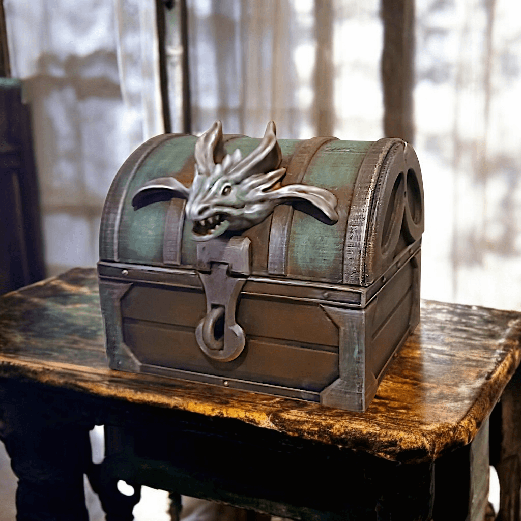 Dragon Chest - Storage Box 3d model