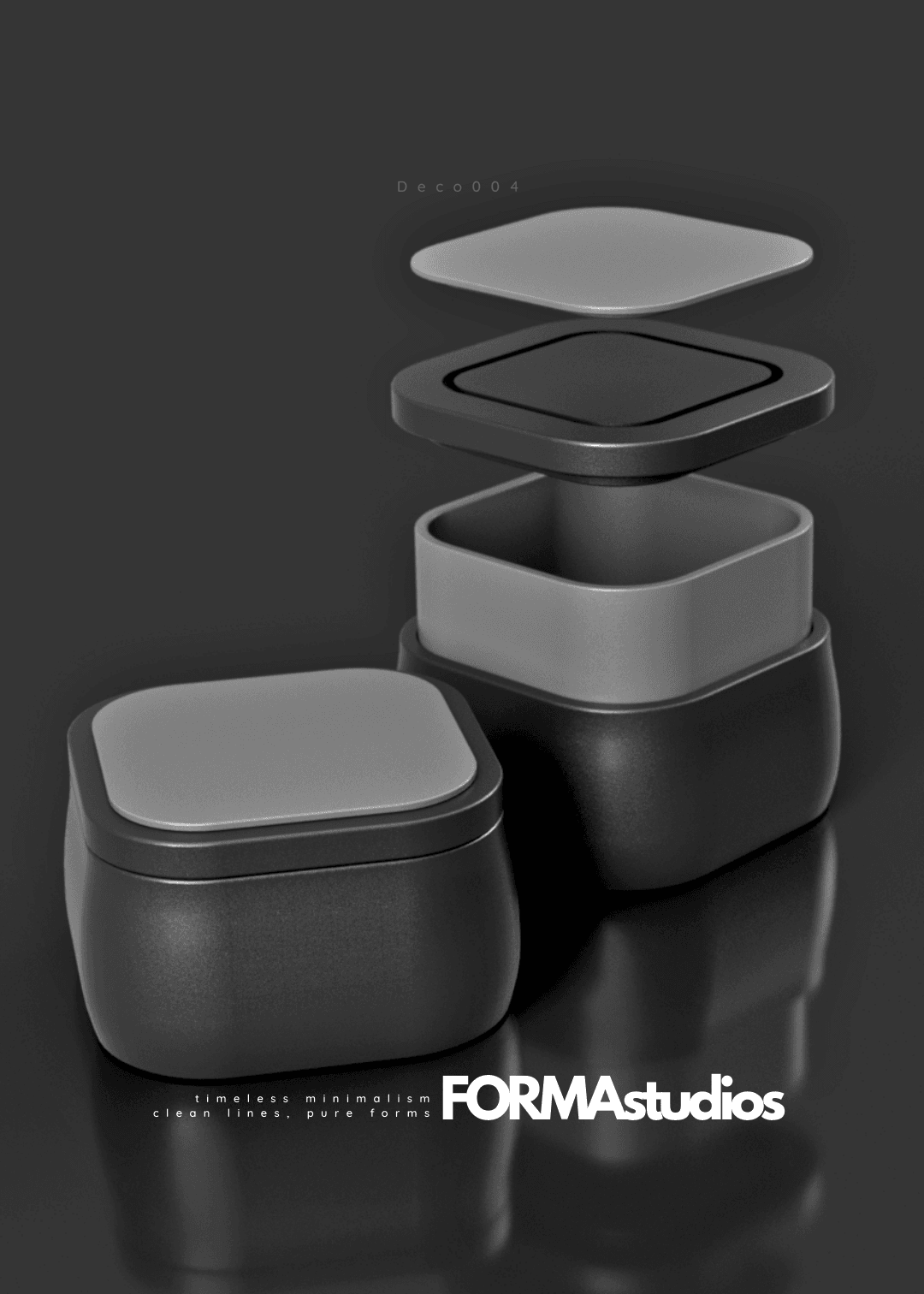 Makeup Box - FORMAstudios Deco004 3d model