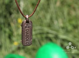 Diabolo Pendant 3d model