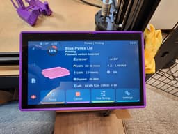 BTT HDMI 7 V1.2 Mounting Frame 3d model