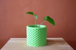 Butterfly Pattern - Planter 3d model