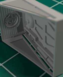 1/350 Refit Saucer Airlock - 2 Pack 3d model