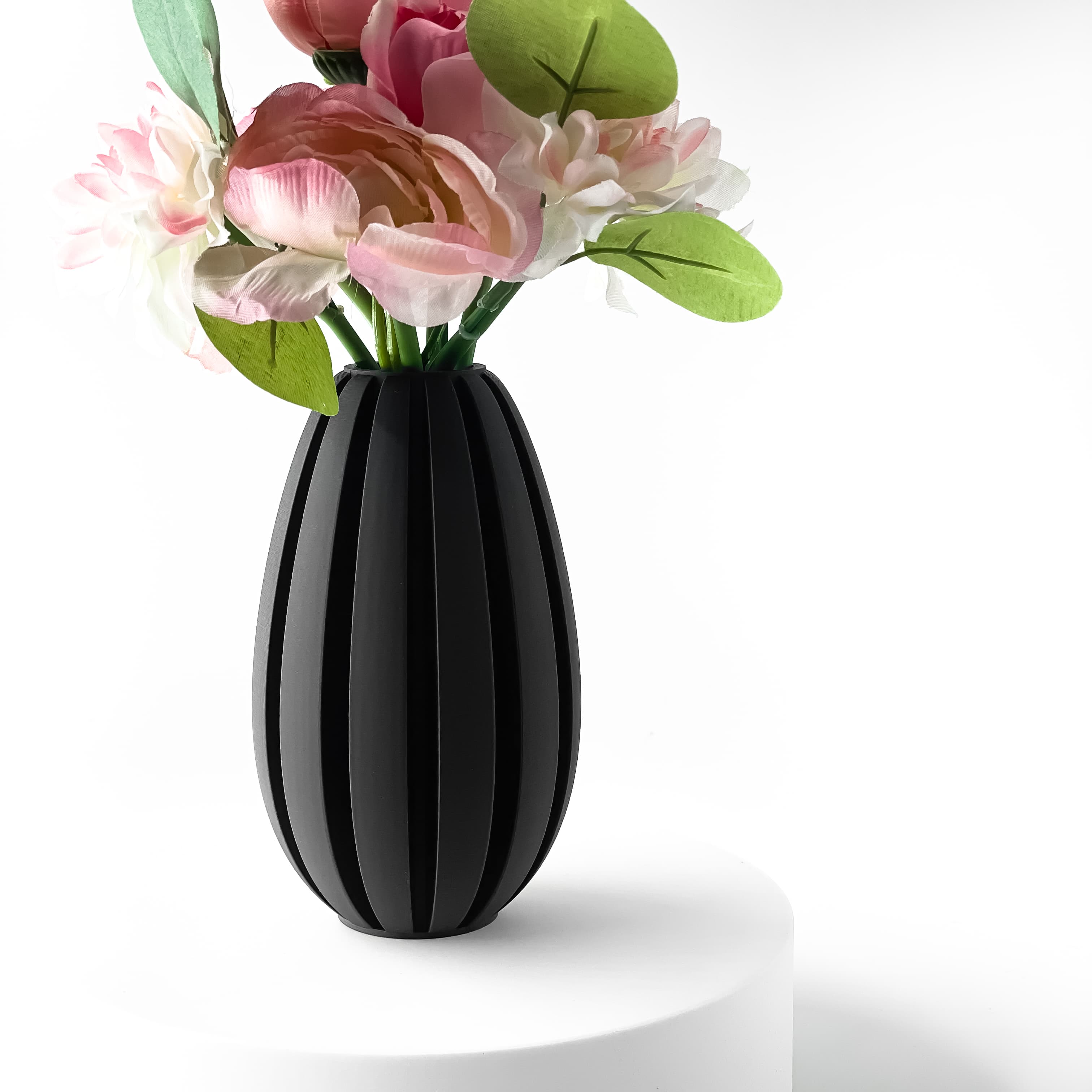 The Gani Vase, Modern and Unique Home Decor for Dried and Flower Arrangements | STL File 3d model