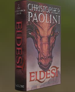 Eldest - Book Litho 3d model