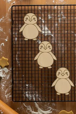 Penguin Cookie Cutter, Biscuit Cutter 3d model