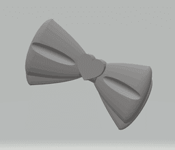 FHW: Heart bowtie Small Version 3d model