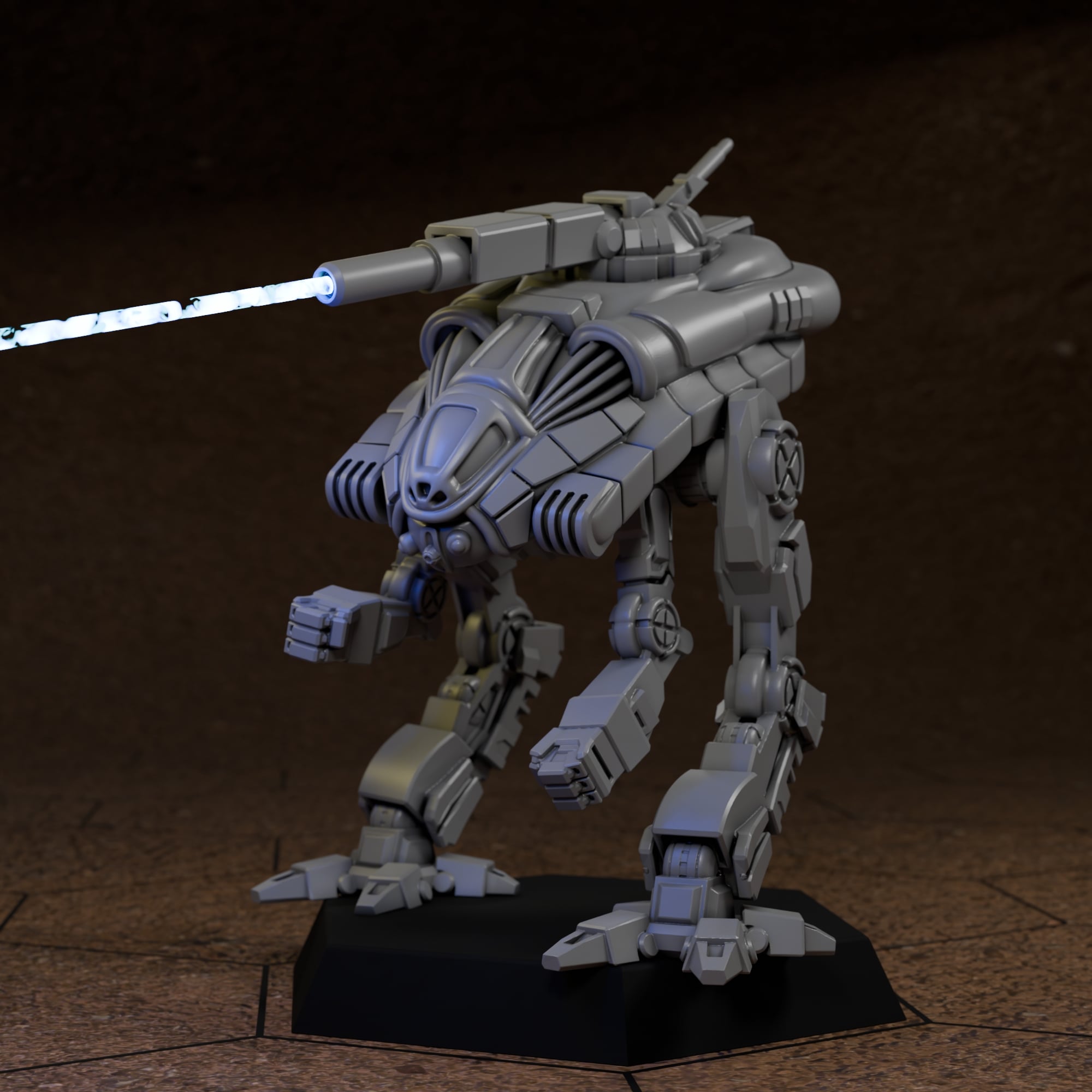 Hussar for American Mecha 3d model