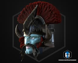 Caesar's Legion Lacerta Legate Helmet - 3D Print File 3d model