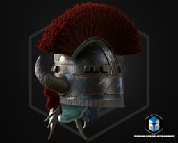Caesar's Legion Lacerta Legate Helmet - 3D Print File 3d model