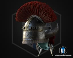 Caesar's Legion Lacerta Legate Helmet - 3D Print File 3d model