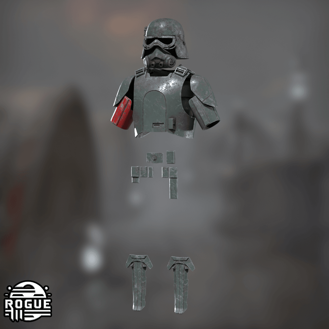 Mud Trooper Armor Set 3d model