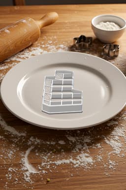 Tetris Block Cookie Cutter, Biscuit Cutter 3d model