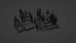 HOGWARTS CASTLE 3DPRINT 100 TO 1 3d model