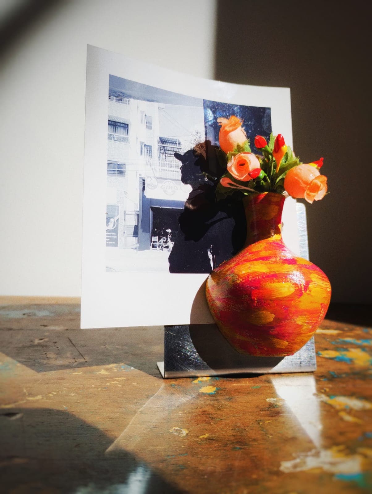 MAGNETIC FRIDGE VASE - FLOWER 3d model