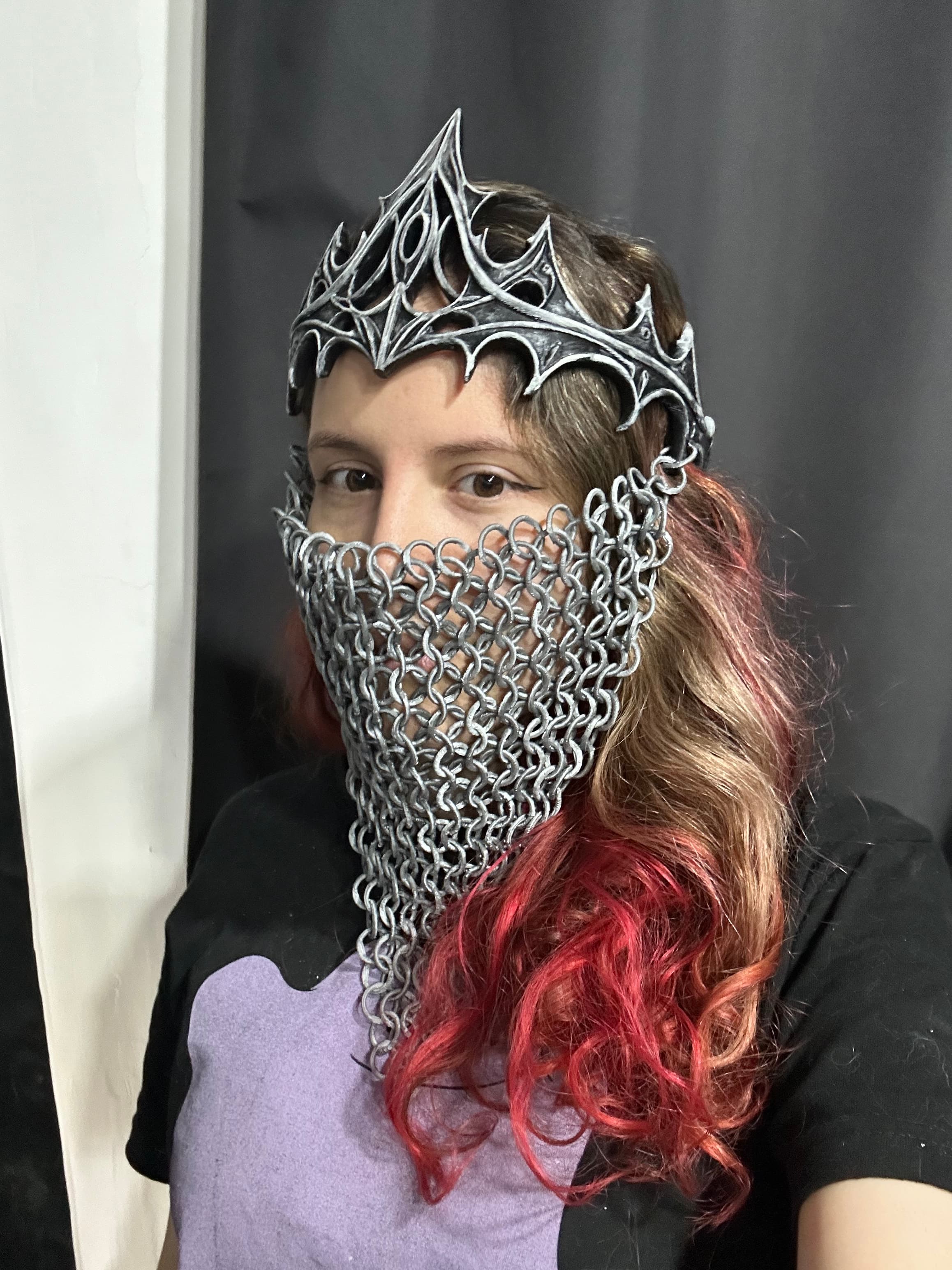 Chainmail Veil Crown 3d model