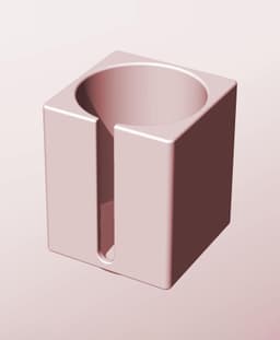CS68-90-S Stacking slotted component box bin for makers 3d model