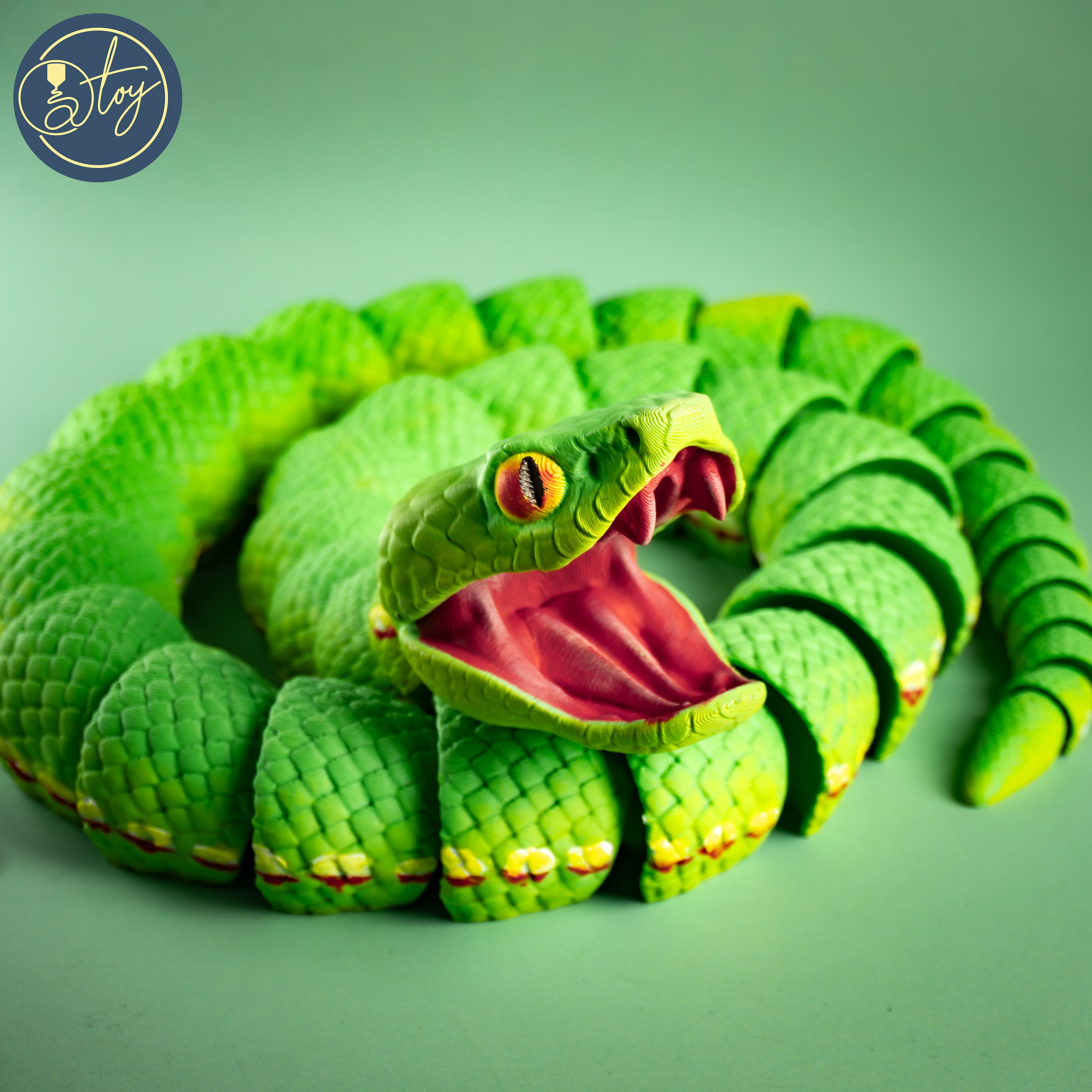Articulater Modular Snake 3d model