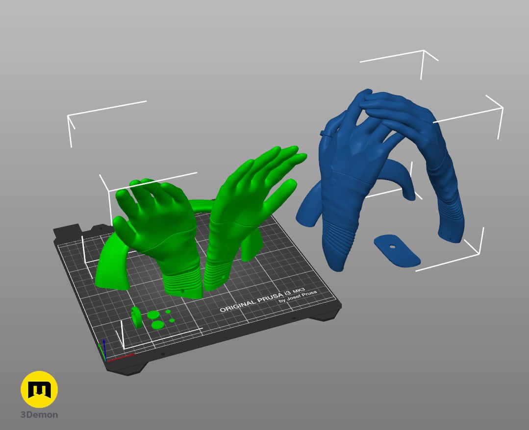 Death Stranding 2 Fragile Gloves Mask 3d model