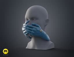 Death Stranding 2 Fragile Gloves Mask 3d model