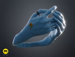 Death Stranding 2 Fragile Gloves Mask 3d model