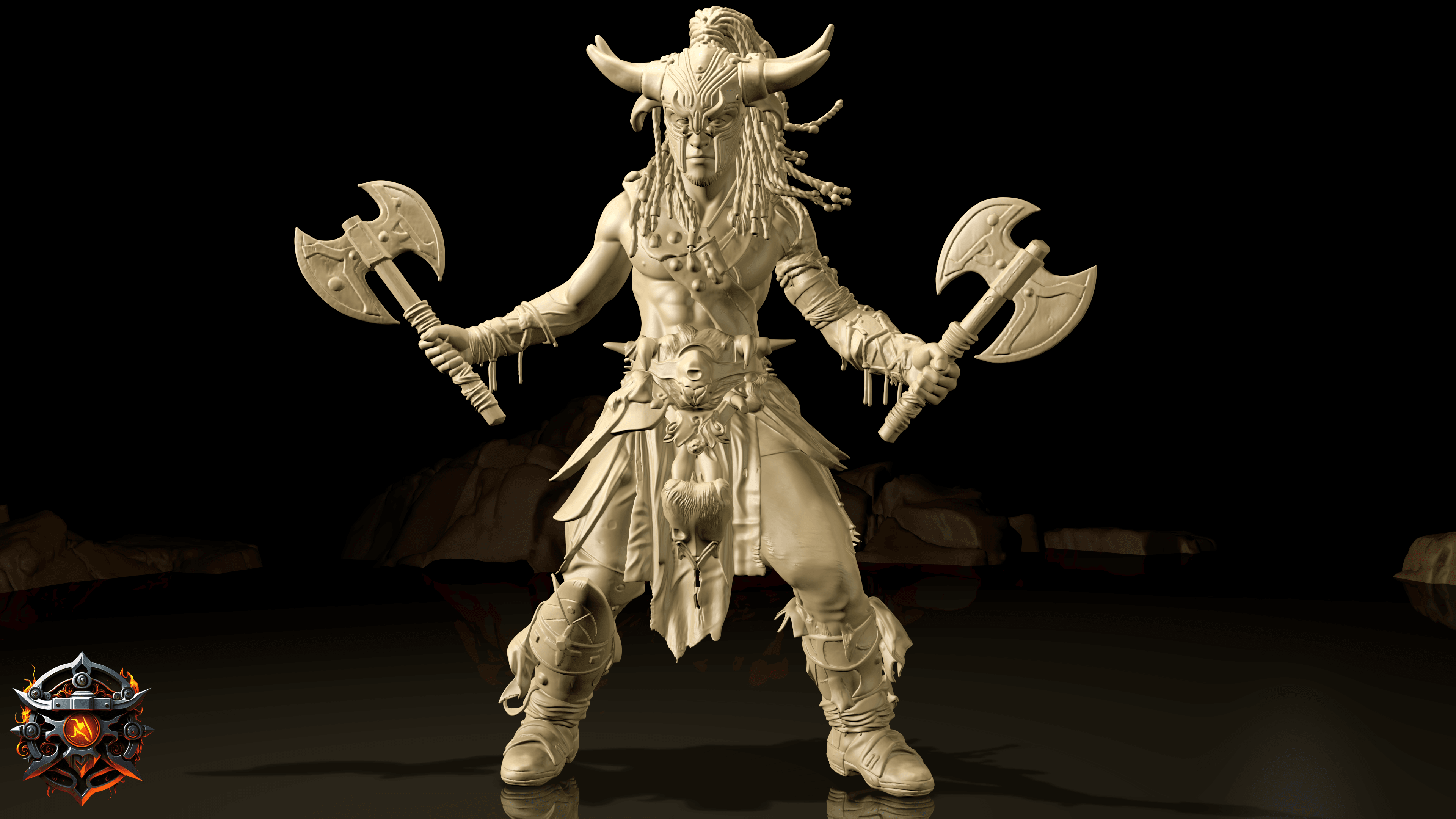 Brogar Ironhide of The Iron Howl 3d model