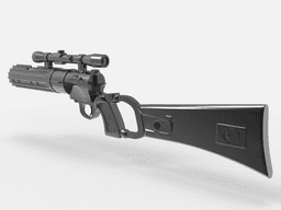EE3 Blaster 3d model