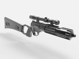EE3 Blaster 3d model