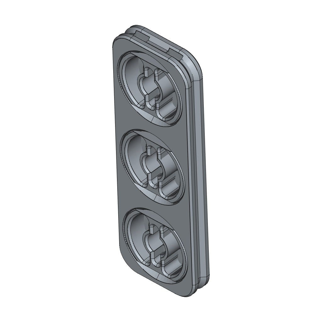 D-LOCK_PANEL.1X3-L 3d model